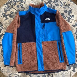 THE NORTH FACE FORREST MIXED MEDIA FULL-ZIP JACKET BOYS, 10/12(Medium)